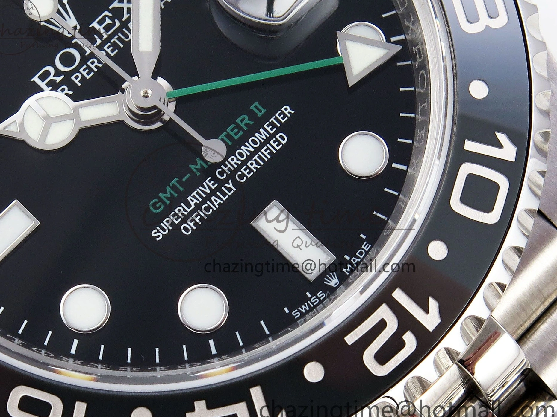 MiroTime 0503 Sporty GMT-Master II 126710 GRNR Black Gray Ceramic 904L Steel 3EF 1:1 Best Edition on Jubilee Strap VR 1339